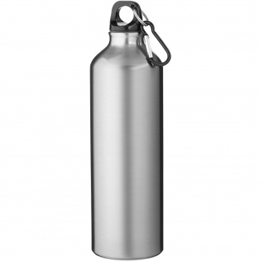 Logotrade Firmengeschenke das Foto: Oregon 770 ml Aluminium Trinkflasche mit Karabinerhaken