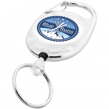 Logotrade Geschäftsgeschenke das Foto: Gerlos Schlüsselkette mit Rollerclip