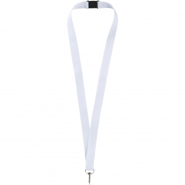 Logotrade Werbegeschenke das Foto: Lago Lanyard mit Sicherheitsverschluss