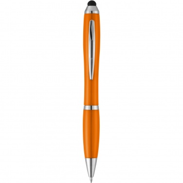 Logotrade Geschäftsgeschenke das Foto: Nash Stylus Kugelschreiber mit farbigem Griff und Schaft