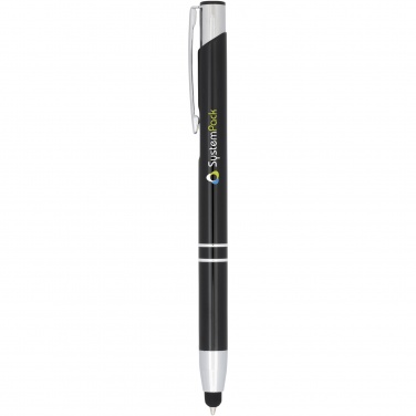 Logotrade Geschäftsgeschenke das Foto: Moneta Kugelschreiber mit Metall Touchpen