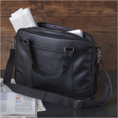 Logotrade Werbeartikel das Foto: Oxford 15,6" schmale Laptop Konferenztasche 5L