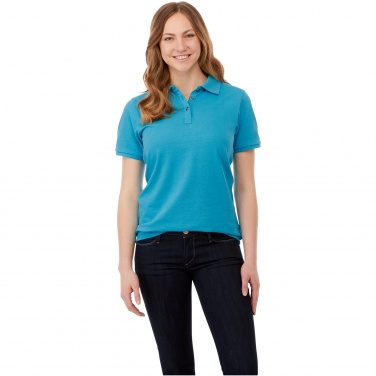Logotrade Firmengeschenke das Foto: Beryl Poloshirt aus Bio-Recyclingmaterial für Damen