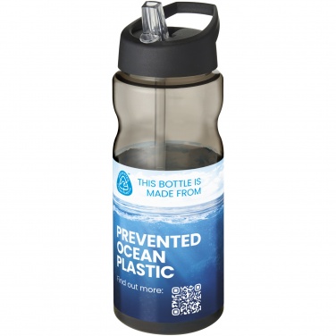 Logotrade Firmengeschenke das Foto: H2O Active® Eco Base 650 ml Sportflasche mit Ausgussdeckel