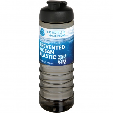 Logotrade Firmengeschenke das Foto: H2O Active® Eco Treble 750 ml Sportflasche mit Stülpdeckel