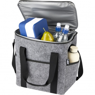 Logotrade Werbeartikel das Foto: Felta Kühltasche aus GRS-recyceltem Filz 21 L