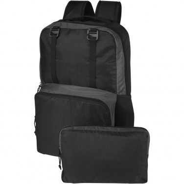 Logotrade Werbegeschenke das Foto: Trailhead 15" GRS recycelter zweifarbiger Laptop-Rucksack 14 L