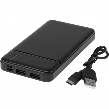 Logotrade werbemittel das Foto: Loop 10.000 mAh Powerbank aus recyceltem Kunststoff