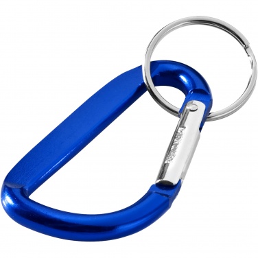 Logotrade Werbeartikel das Foto: Timor RCS Karabiner Schlüsselanhänger aus recyceltem Aluminium 