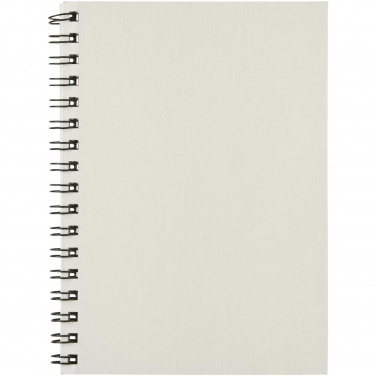 Logotrade Logogeschenke das Foto: Desk-Mate® A6 farbiges Notizbuch mit Spiralbindung