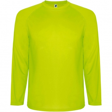 Logotrade Firmengeschenke das Foto: Montecarlo Langarm-Sport-Shirt für Kinder