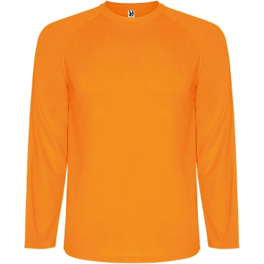 Logotrade Firmengeschenke das Foto: Montecarlo Langarm-Sport-Shirt für Kinder