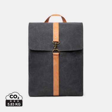 Logotrade Firmengeschenke das Foto: VINGA Bosler Rucksack aus GRS recyceltem Canvas