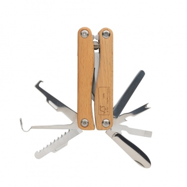 Logotrade Firmengeschenke das Foto: Garten-Multitool aus Holz