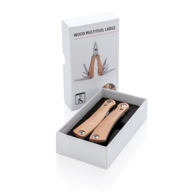 Logotrade Werbeartikel das Foto: Holz Multitool