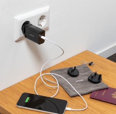 Logotrade Geschäftsgeschenke das Foto: Philips Ultra Fast PD Travel-Charger