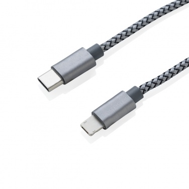 Logotrade werbemittel das Foto: 3-in-1 umwobenes Kabel