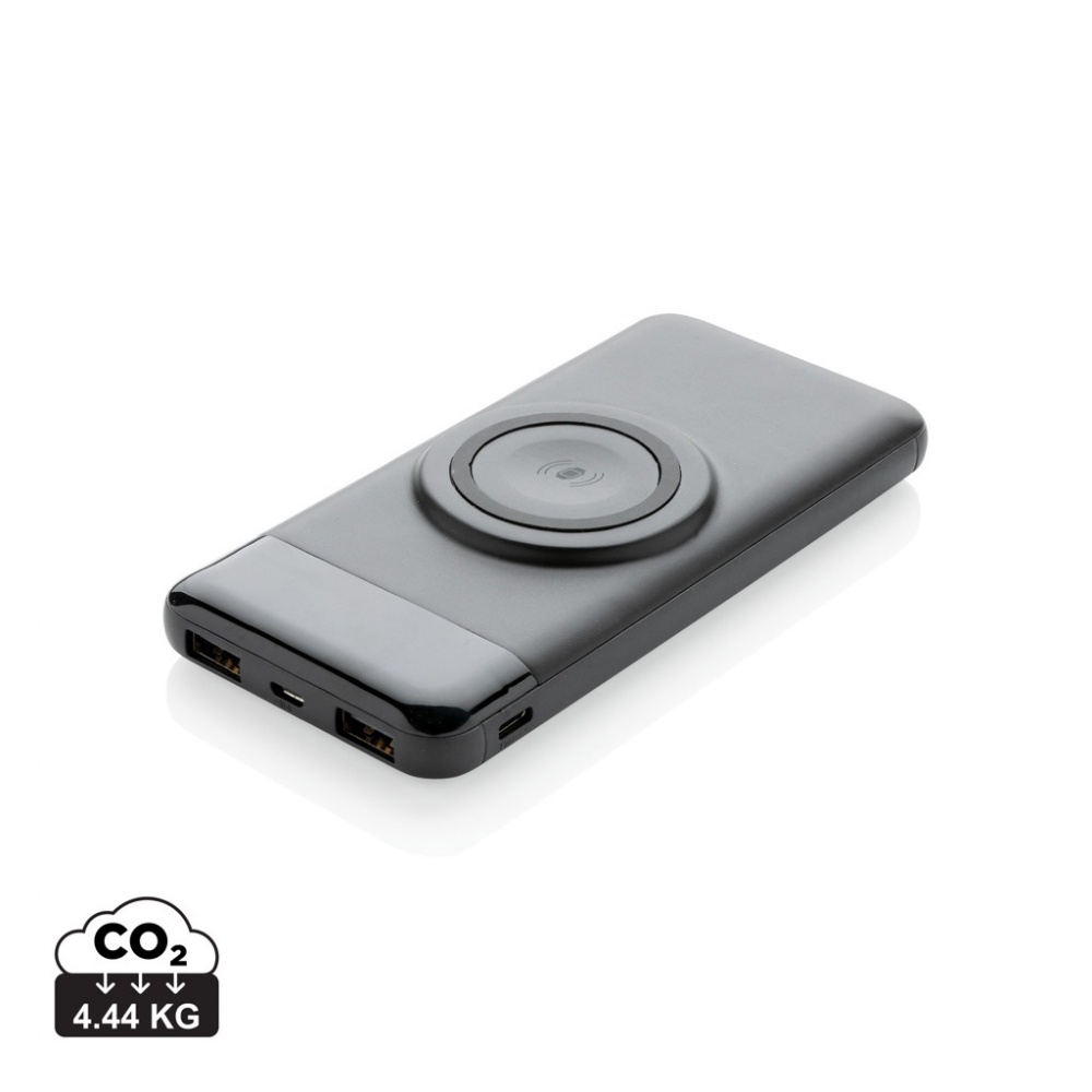 Logotrade werbemittel das Foto: 10.000 mAh Wireless Powerbank mit Watch-Charger