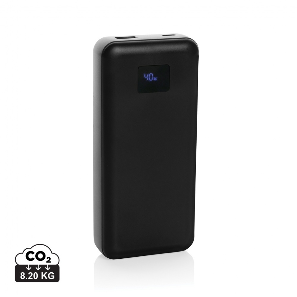 Logotrade Logogeschenke das Foto: Gridley 20.000mAh 65W Laptop Powerbank aus RCS rPlastik