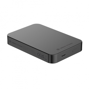 Logotrade Firmengeschenke das Foto: Urban Vitamin Compton 10000mAh Powerbank aus RCS Plastik/Alu