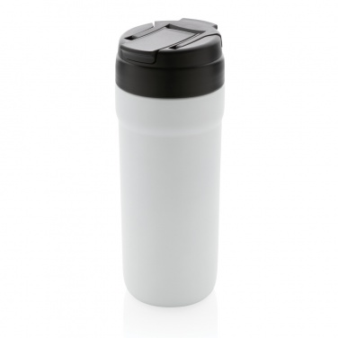 Logotrade Werbegeschenke das Foto: RCS recyc. Stainless Steel Becher mit Hot & Cold Verschluss