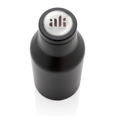 Logotrade Werbegeschenke das Foto: RCS recycelte Stainless Steel Kompakt-Flasche