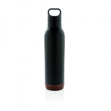 Logotrade Werbeartikel das Foto: Auslaufsichere Vakuum-Flasche mit Kork