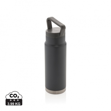 Logotrade Logogeschenke das Foto: Auslaufsichere Vakuum-Flasche mit Tragegriff