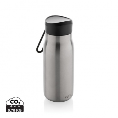 Logotrade Werbegeschenke das Foto: Avira Ain 150ml Reiseflasche aus RCS rec. Stainless-Steel