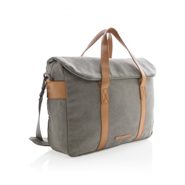 Logotrade Werbegeschenke das Foto: Canvas Laptop-Tasche, PVC-frei