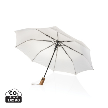 Logotrade werbemittel das Foto: Kaycey 21“ Auto-Open Mini-Regenschirm aus AWARE™ rPET
