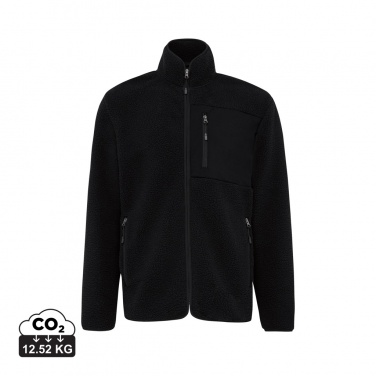 Logotrade werbemittel das Foto: Iqoniq Diran Fleecejacke aus recyceltem Polyesterflor