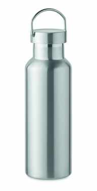 Logotrade Werbegeschenke das Foto: Doppelwandige Flasche 500 ml