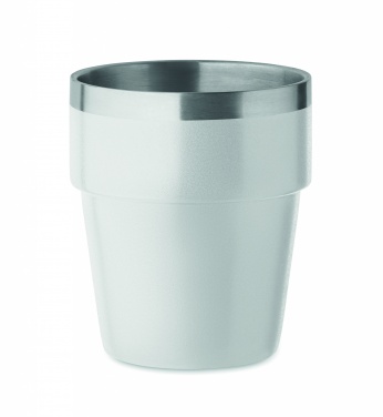 Logotrade Logogeschenke das Foto: Doppelwandiger Trinkbecher 250 ml