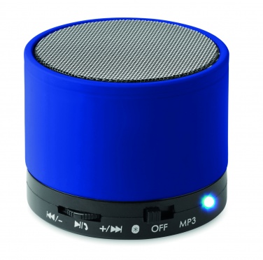 Logotrade Werbegeschenke das Foto: Wireless Lautsprecher, rund