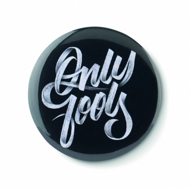 Logotrade Werbeartikel das Foto: Magnet-Badge mit Kapselheber