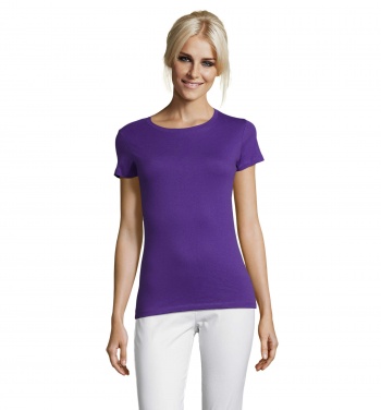 Logotrade Werbeartikel das Foto: REGENT DAMENT-SHIRT 150g