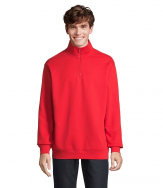 Logotrade werbemittel das Foto: CONRAD Sweater Zip Kragen