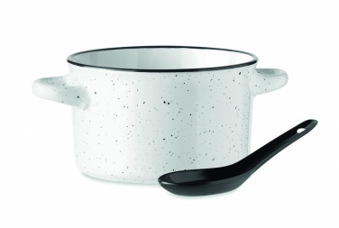 Logotrade Werbeartikel das Foto: Vintage-Bowl Keramik 550 ml