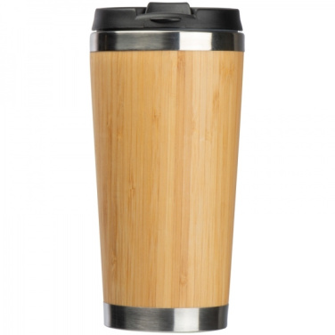 Logotrade werbemittel das Foto: Edelstahlbecher BAMBOOGARDEN 400 ml