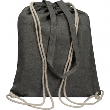 Logotrade Geschäftsgeschenke das Foto: Tasche aus recycelter Baumwolle ADDISON