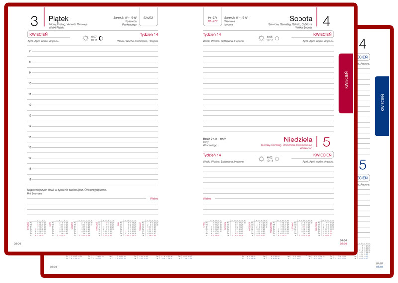 Logotrade Werbegeschenke das Foto:  Kalender 641016