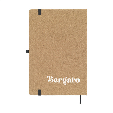 Logotrade Logogeschenke das Foto: CorkNote A5 Papiernotizbuch