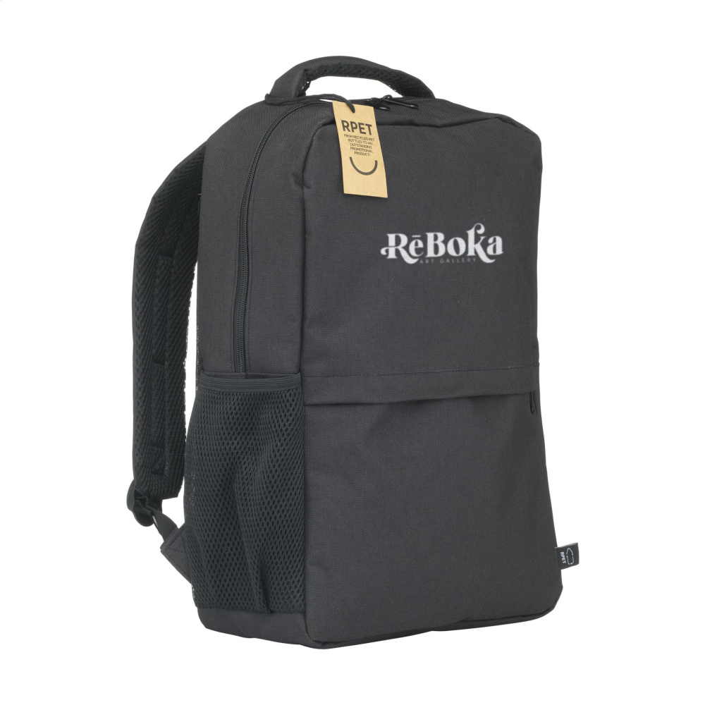 Logotrade Werbeartikel das Foto: Finley GRS RPET Laptop-Rucksack