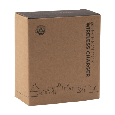 Logotrade Geschäftsgeschenke das Foto: Kabelloses Freisprech-Ladegerät