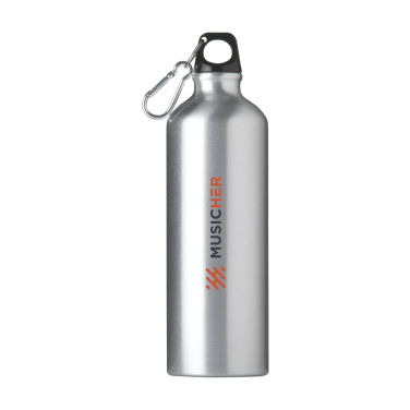 Logotrade Geschäftsgeschenke das Foto: AluMaxi GRS Recycled 750 ml Wasserflasche