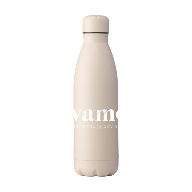 Logotrade Werbeartikel das Foto: Topflask Premium RCS Trinkflasche aus recyceltem Stahl