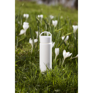 Logotrade Werbeartikel das Foto: EcoBottle Slim 450 ml auf pflanzlicher Basis - hergestellt in der EU