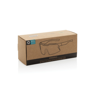 Logotrade Geschäftsgeschenke das Foto: SproShield RCS Sportbrille mit polarisierten Gläsern