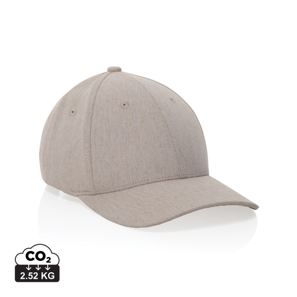 Logotrade Geschäftsgeschenke das Foto: Milo AWARE™ 6-Panel-Heather-Kappe